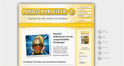 Desktop Screenshot of jungscharleiter.net